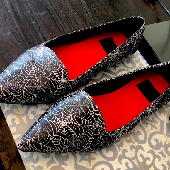 Strange Cvlt Spiderweb Dagger Flats - Picture 5 of 11